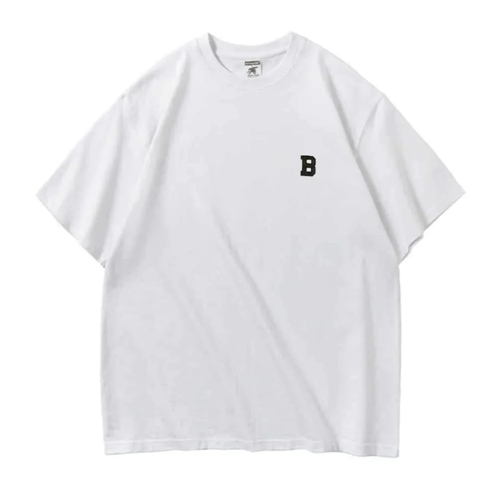 100% Cotton New Summer Mens T Shirt Solid T Shirt Mens Oversized Five Half Short Sleeve Casual Cotton Mens Streetwear Top Tees