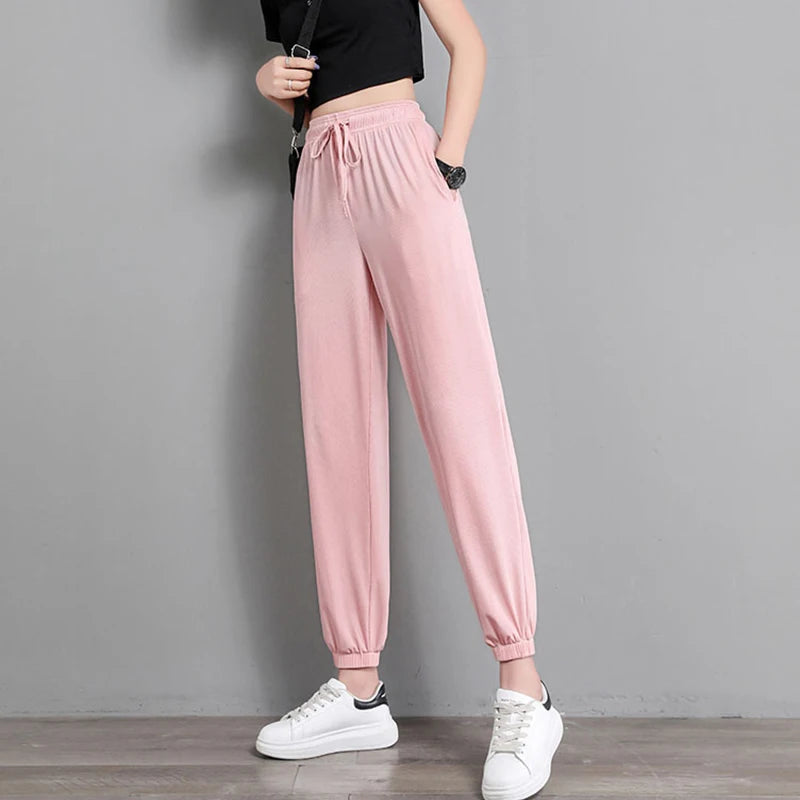 2022 new summer clothes for women pants high waist long pants female women clothes trousers wholesale clothes female solid color